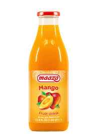 MAAZA MANGO JUICE GLASS BOTTLE 