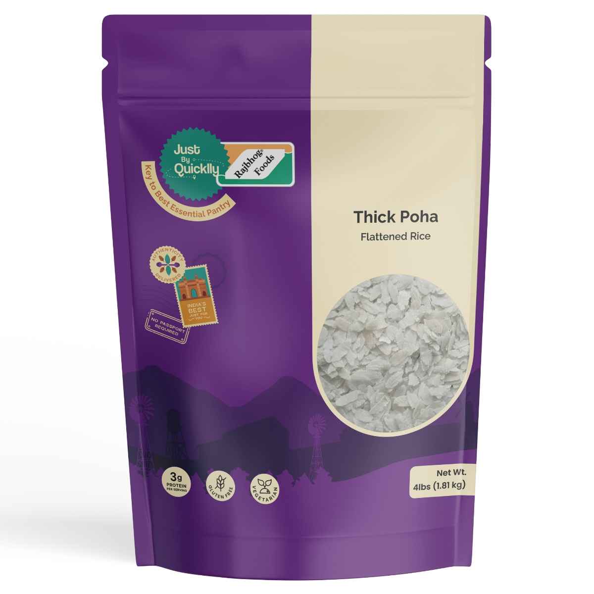 Just By Quicklly Thick Poha