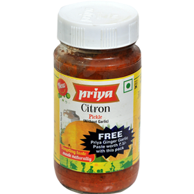 Priya Citron Pickle With Garlic