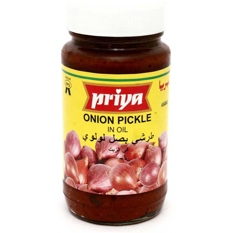 Buy Priya Onion Pickle No Garlic 300 Gm Quicklly Indian Grocery