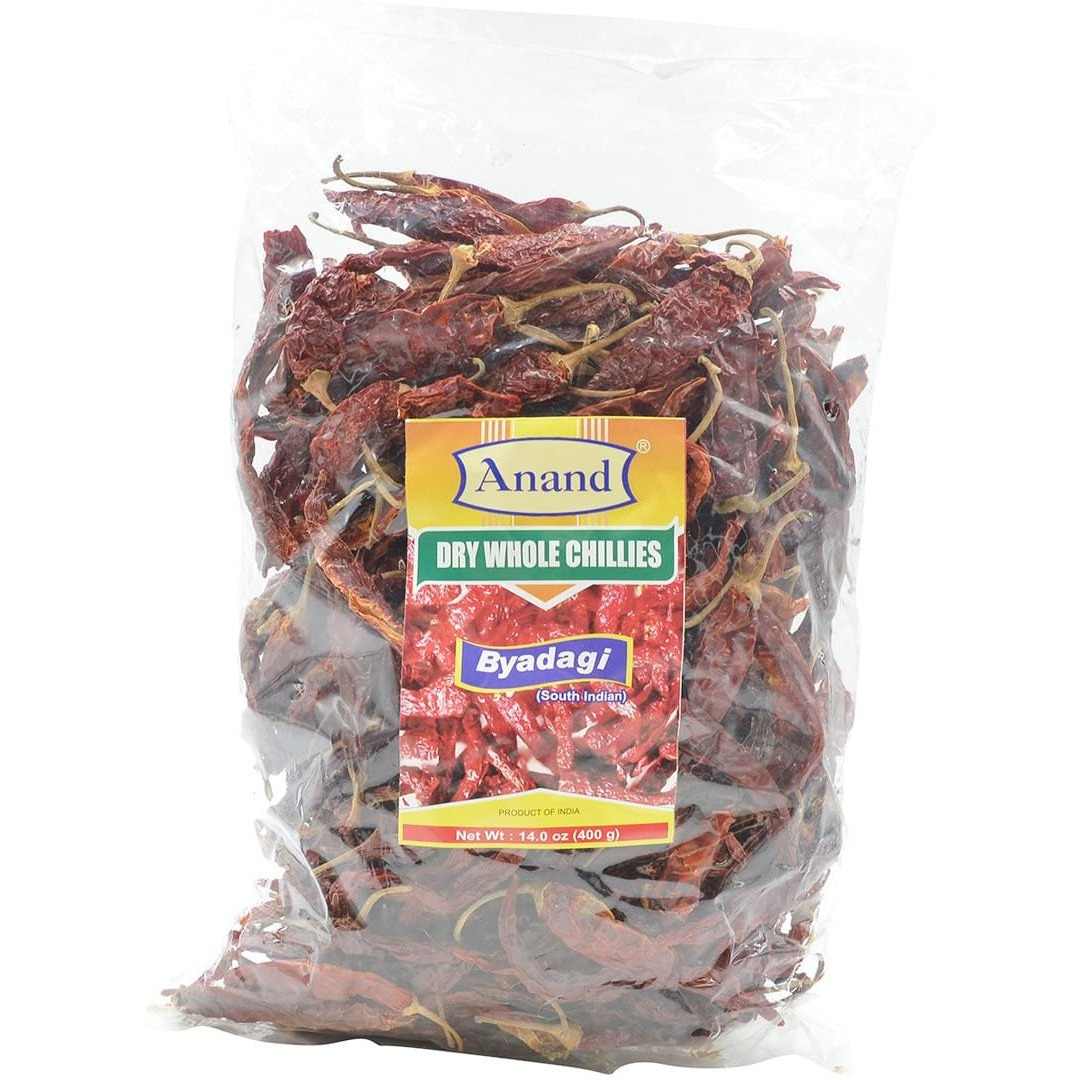 Anand Dry Whole Chillies Wrinkled