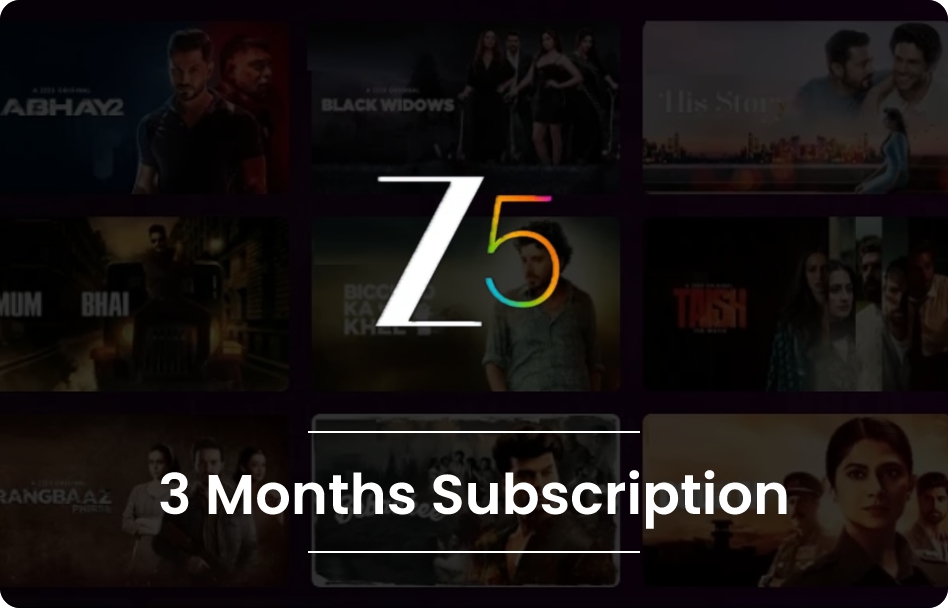ZEE5 3 Months Subscription