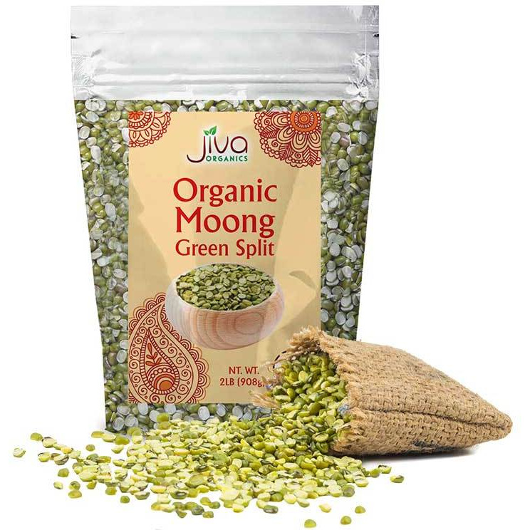 Jiva Organics Organic Moong Split Green Dal