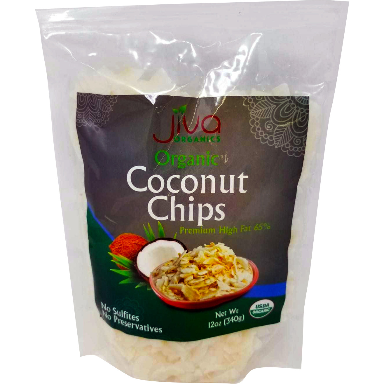 Jiva Organics Organic Coconut Chips