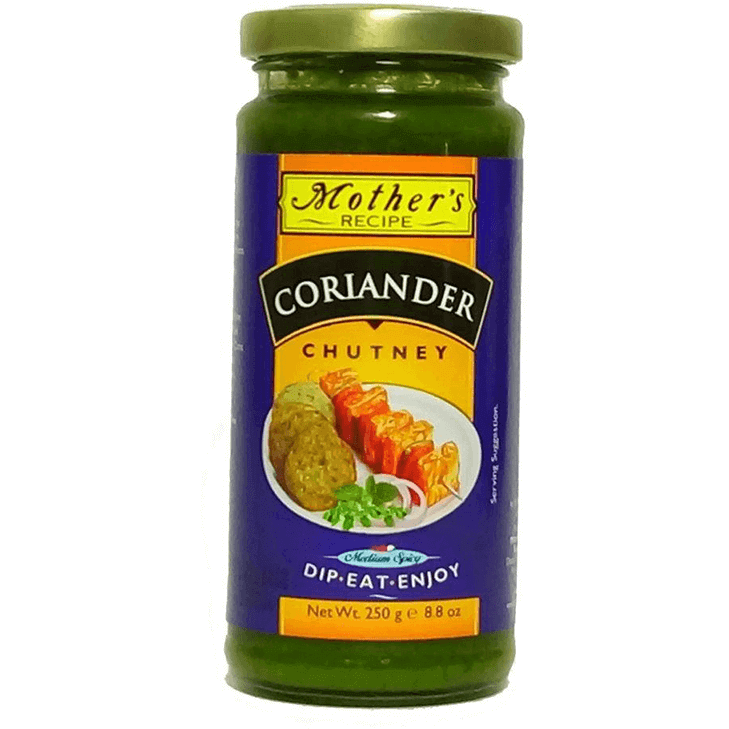 Buy Mother's Recipe Coriander Chutney 250 Gm Quicklly Indian Grocery