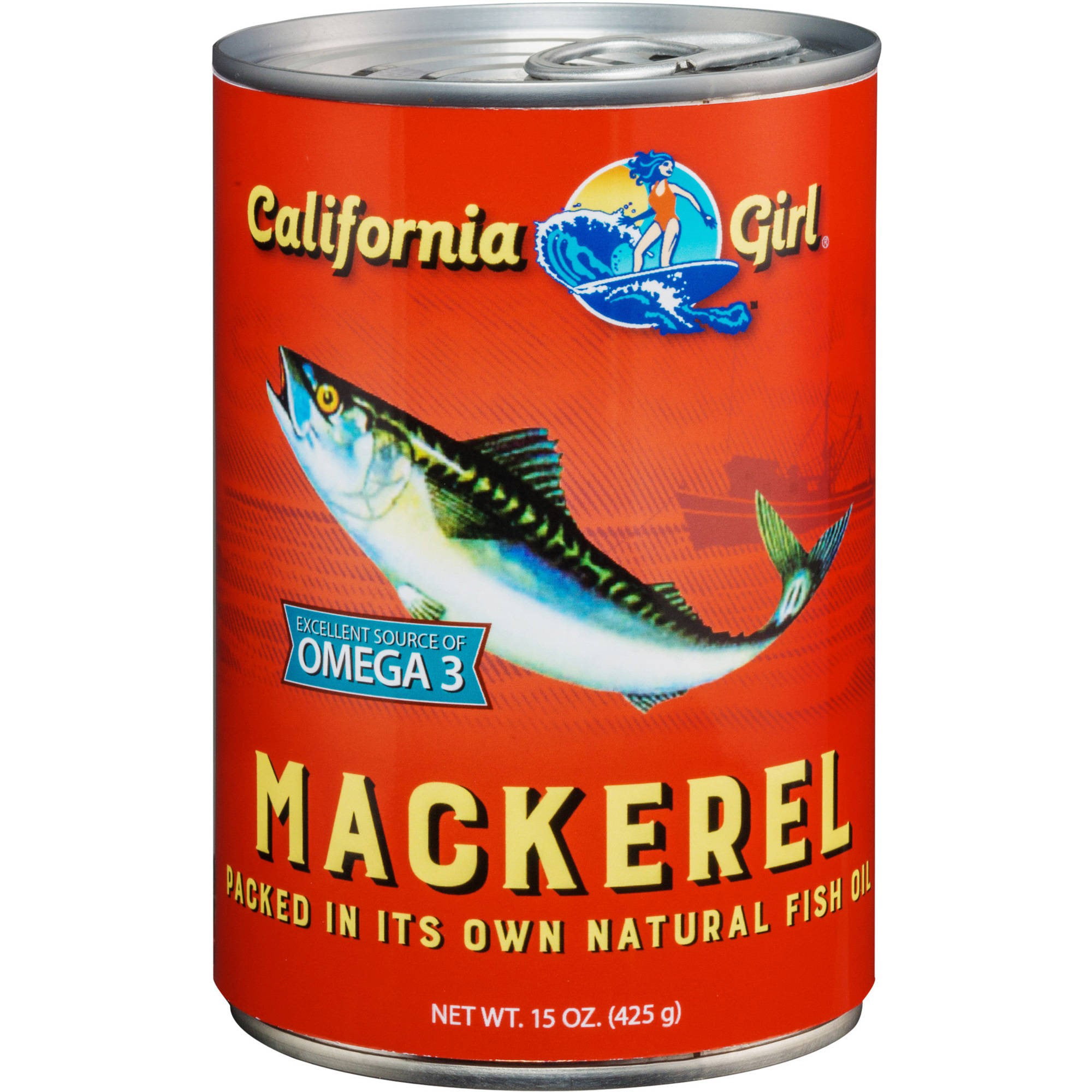 California Girl Mackerel With Brine