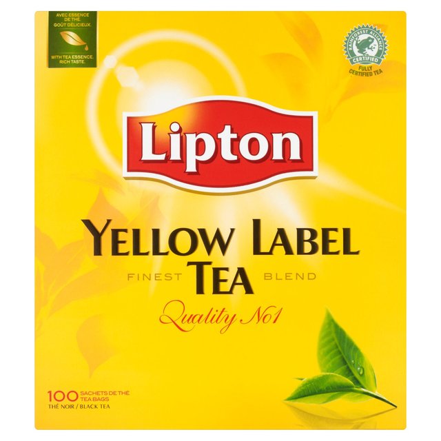 TEA - LIPTON YELLOW LABEL TEA