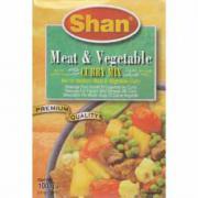 SHAN MEAT and VEG CURRY MIX