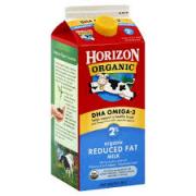 MILK - HORIZON ORGANIC REDUCED FAT