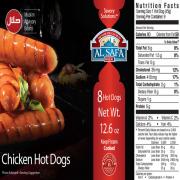 AL SAFA CHICKEN HOT DOG