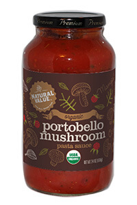 Natural Value Portobello Mushroom Pasta Sauce