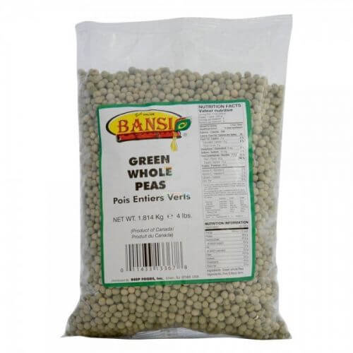 Bansi Green Whole Peas