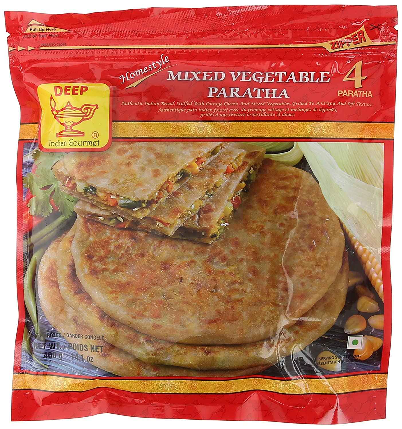 PARATHA - Deep Mixed Vegetable Paratha