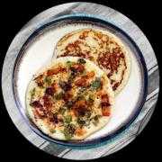 Onion and Hot Chili Uthappam