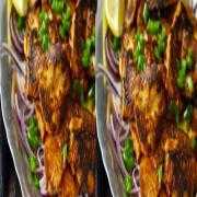 Fish Tikka Kabab Platter