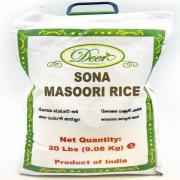 Buy Deer Sona Masoori Rice 20 Lbs | Upna Bazaar - Quicklly