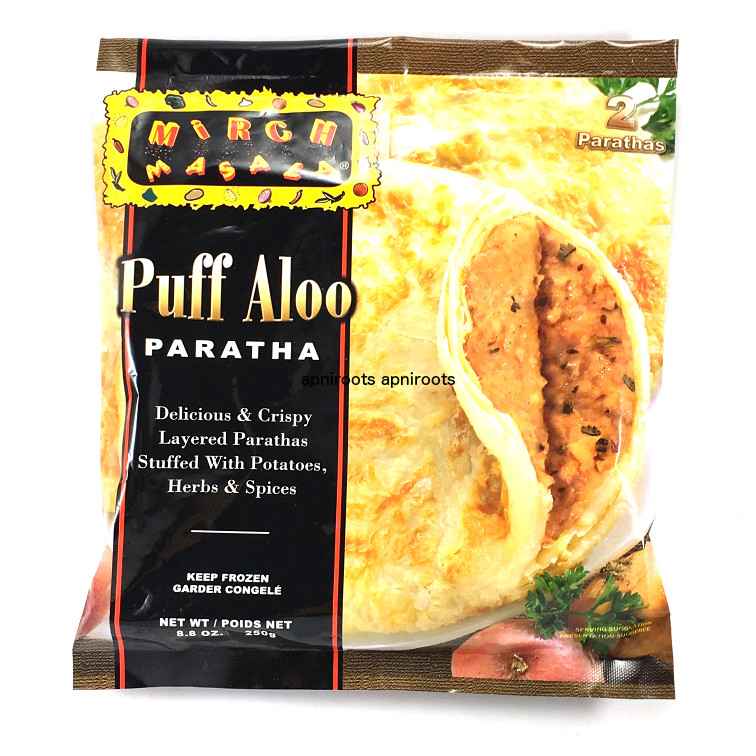 MIRCH MASALA PUFF ALOO PARATHA