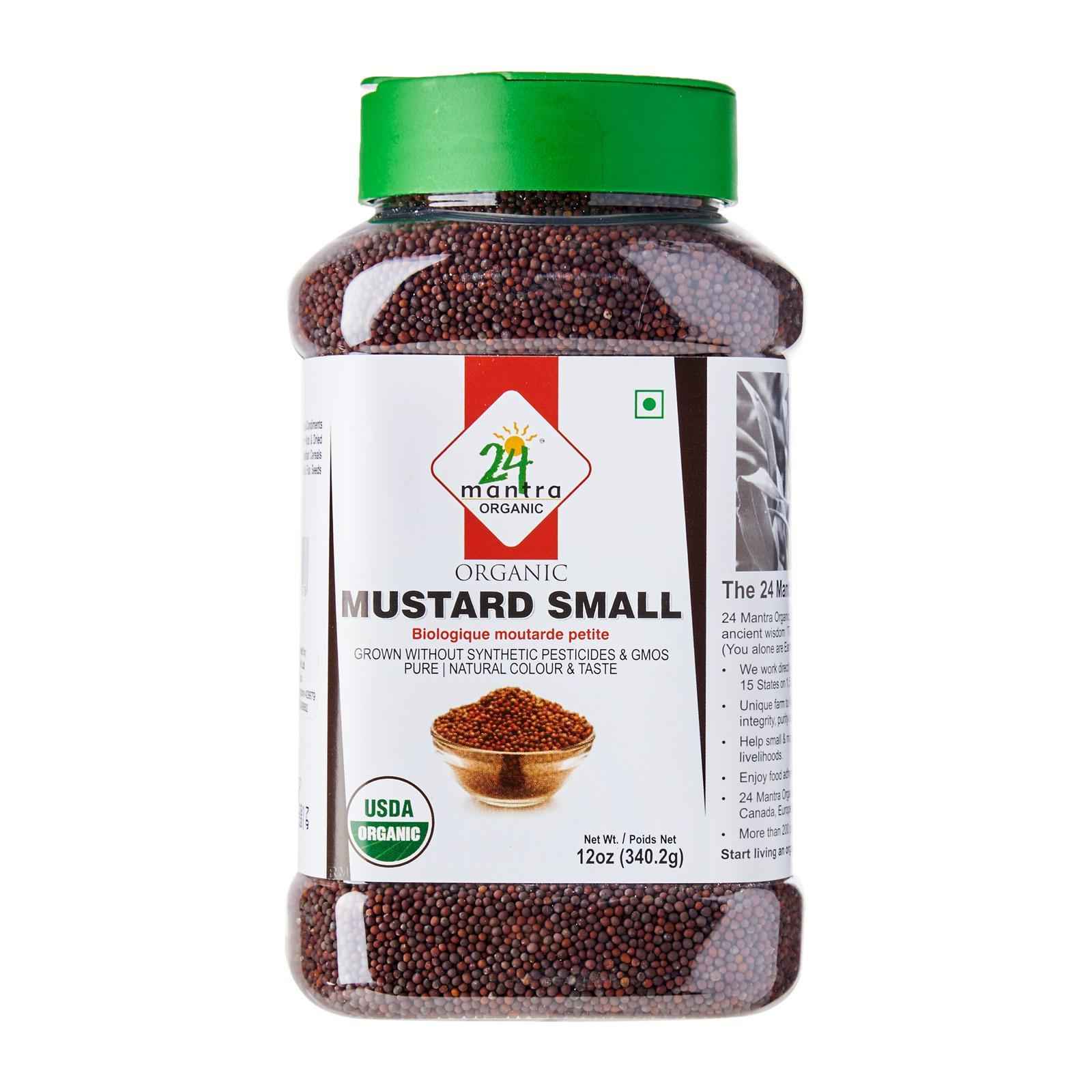 Buy 24 Mantra Mustard Small 340.2 Gm | Surabhi Indian Grocery - Quicklly