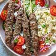 Hommos with Kefta