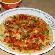 Tomato and Peas Uthappam