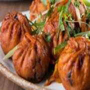 Lamb chili momo