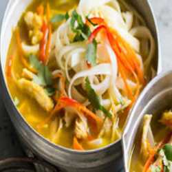 Chicken Thukpa - Chicken Noodle Soup