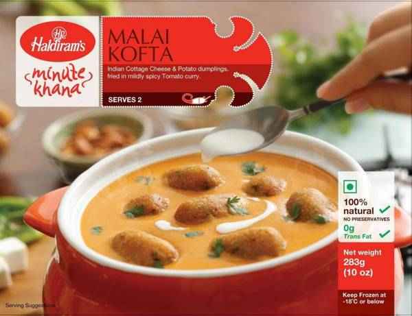 Haldirams Frozen Malai Kofta