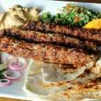 Chicken Kofta Kabab with Shawarma