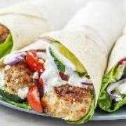 Chicken Kofta Kabab Wrap