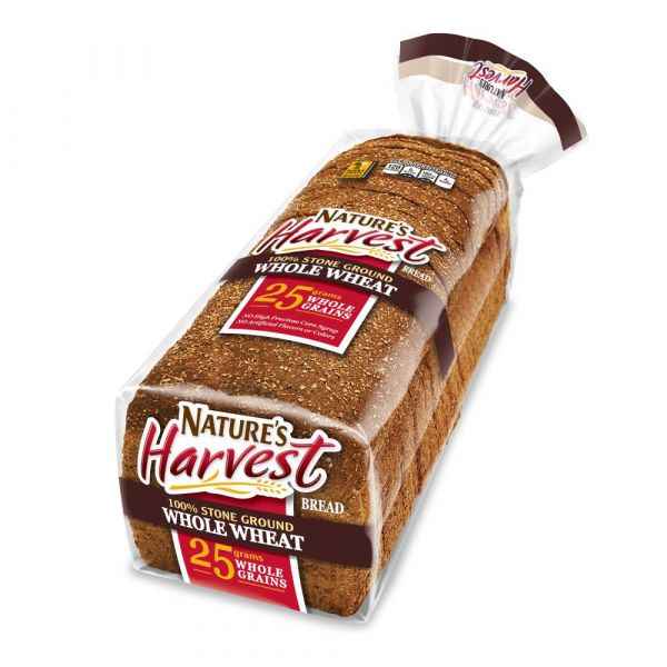 Buy Natures Harvest Whole Wheat Bread 1 Lb Apna Bazar (edison) Quicklly