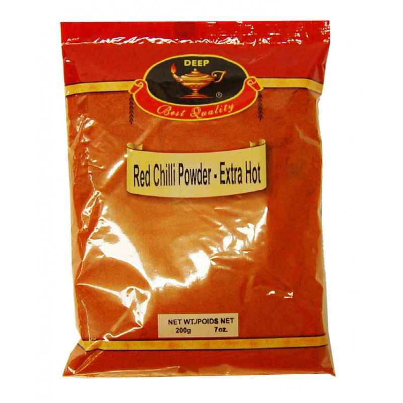 Buy Deep Red Chili Powder Extra Hot 200 Gm | India Cash Carry Sunnyvale ...