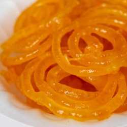 Orange Ghee Jalebi