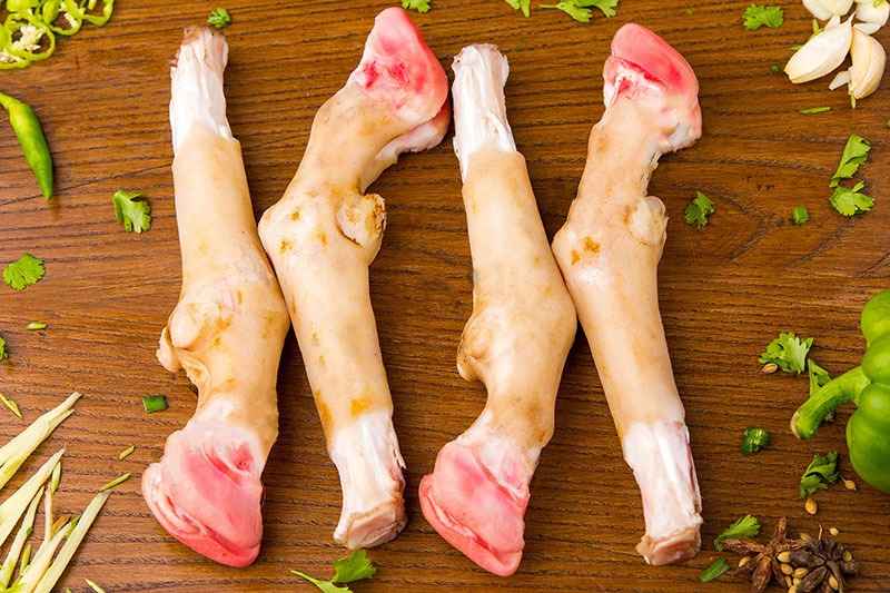 Halal Goat Paya trotters (Fresh)
