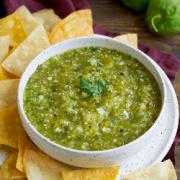 Green Mango and Tomatillo Chutney