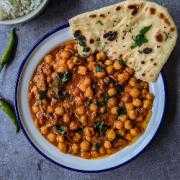 Chickpea Curry, Fresh Ginger
