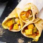 Vegetable Kathi Roll