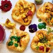 Paneer Tikka Puff