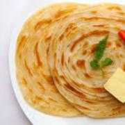 Plain Paratha with One Veg Curry - 2 Pieces