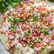Egg Masala Papad