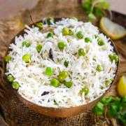 Jeera Onion Pea Pulao