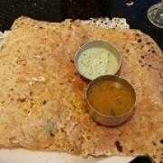 Onion Rava Masala Dosa
