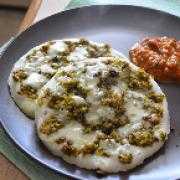 Veg Uttapam with Cheese