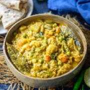 Veg Kurma with Parata