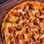 Chicken Masala Elote Pizza