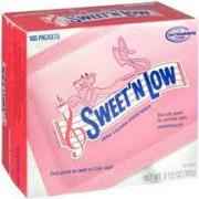 SWEET N LOW 100 PACKETS