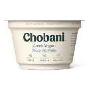 CHOBANI 0% PLAIN YOGURT