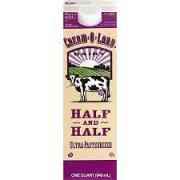 cream o land half o half ultra pasteurized