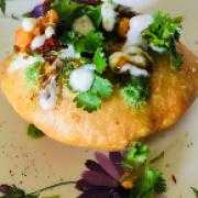 Aloo Kachori with Chole - 2 Pieces