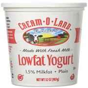 cream o land low fat yogurt
