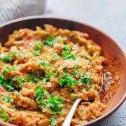 Fire Roasted Eggplant Bharta